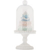 Clayre & Eef 6PR5847 Glasklok met Decoratie Ø 13x27 cm