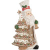 Clayre & Eef 6PR5849 Decoratie Kerstman 15x11x25 cm