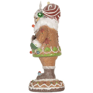 Clayre & Eef Kerstman met LED 15x13x32 cm