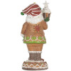 Clayre & Eef Kerstman met LED 15x13x32 cm