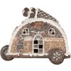 Clayre & Eef 6PR5854 Decoratie Huis met LED 21x11x16 cm