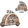 Clayre & Eef 6PR5854 Decoratie Huis met LED 21x11x16 cm