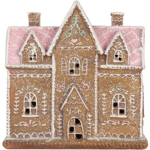 Clayre & Eef 6PR5857 Decoratie Huis met LED 21x8x20...