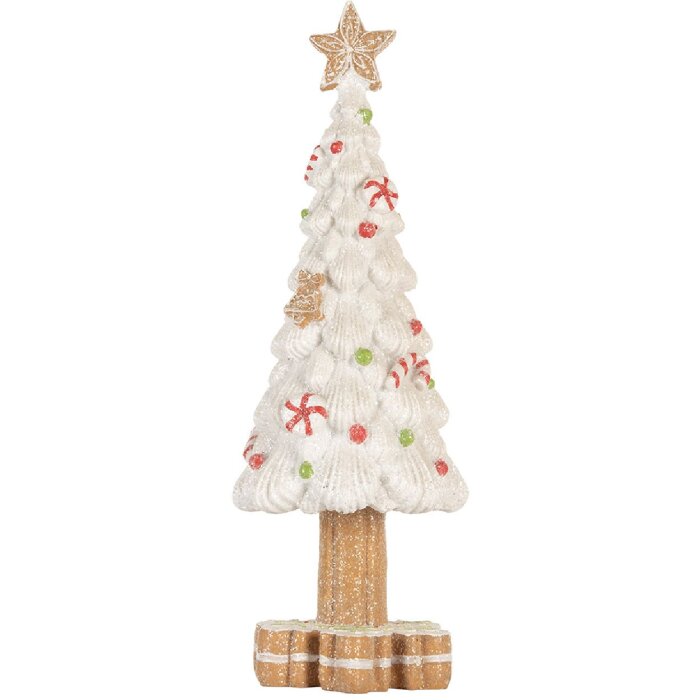 Clayre & Eef 6PR5860 Decoratie Kerstboom Ø 12x33 cm