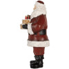 Clayre & Eef 6PR5862 Kerstsierstuk Kerstman met Taart 10x10x21 cm