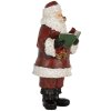 Clayre & Eef 6PR5863 Kerstman met boek 10x10x21 cm