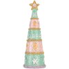 Clayre & Eef 6PR5865 Decoratie Kerstboom Ø 9x25 cm