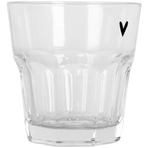 Clayre & Eef BHSGL0011 Drinkglas Ø 8x8 cm 150...