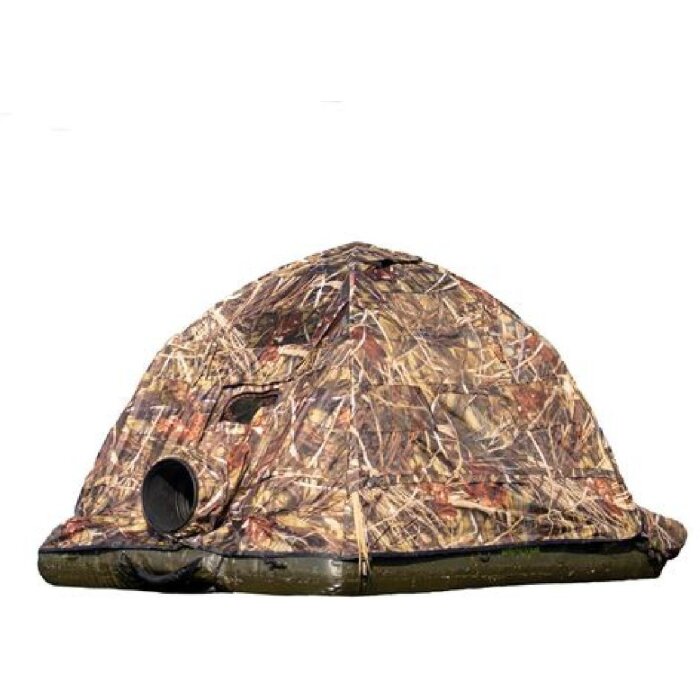 Buteo Photo Gear Zwevende Schuilhut Grebe II – Camouflage Tent Rietdesign