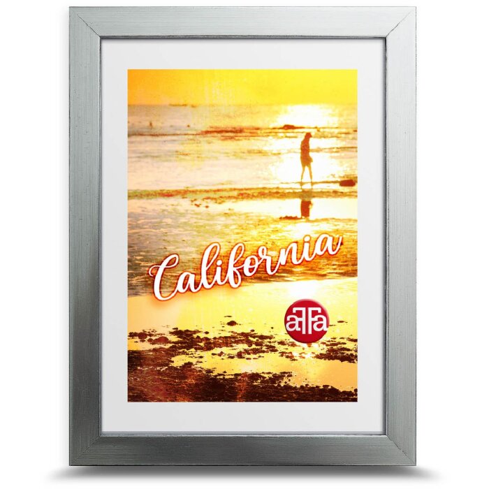 FrameFactory Fotolijst California zilver 21x29 cm
