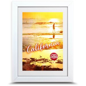 FrameFactory Fotolijst California wit 15x21 cm Acrylglas