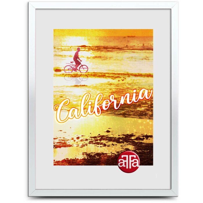 FrameFactory Fotolijst California wit 30x40 cm Acrylglas