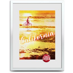 FrameFactory Fotolijst California wit 40x50 cm Acrylglas