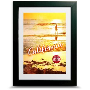 FrameFactory Fotolijst California zwart 21x29,7 cm Acrylglas
