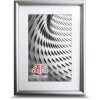 FramesFactory Houten Fotolijst Finger 10x15 cm zilver met Acrylaatglas