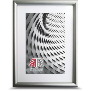 FramesFactory Houten fotolijst Finger 15x21 cm zilver...