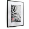 FramesFactory Houten fotolijst Finger 30x40 cm zwart Acrylaatglas