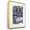 FramesFactory Aluminium fotolijst 40x50 cm goud Kunstglas