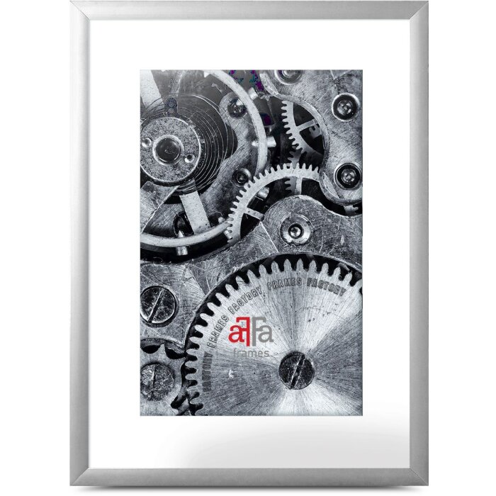 FramesFactory Aluminium fotolijst 15x21 cm zilver