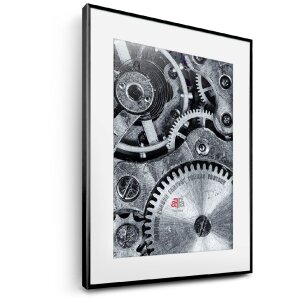 FramesFactory Aluminium fotolijst 61x91,5 cm zwart