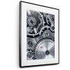 FramesFactory Aluminium Fotolijst 70x100 cm Zwart Kunstglas