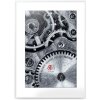 FramesFactory Aluminium fotolijst Blokprofiel Kunstglas 10x15 tot 70x100 cm