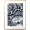 FramesFactory Aluminium fotolijst Blokprofiel Kunstglas 10x15 tot 70x100 cm