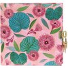 Goldbuch Dagboek Tropical Leaves roze 16x16 cm