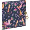 Goldbuch Dagboek Tropical Birds Blauw 16x16 cm