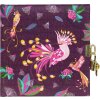 Goldbuch Dagboek Tropical Birds plum 16x16 cm met slot