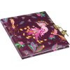 Goldbuch Dagboek Tropical Birds plum 16x16 cm met slot
