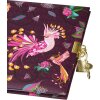 Goldbuch Dagboek Tropical Birds plum 16x16 cm met slot
