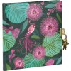 Goldbuch Dagboek Tropical Birds groen 16x16 cm