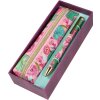 Goldbuch Set favoriete STIFT & etui Tropical Birds