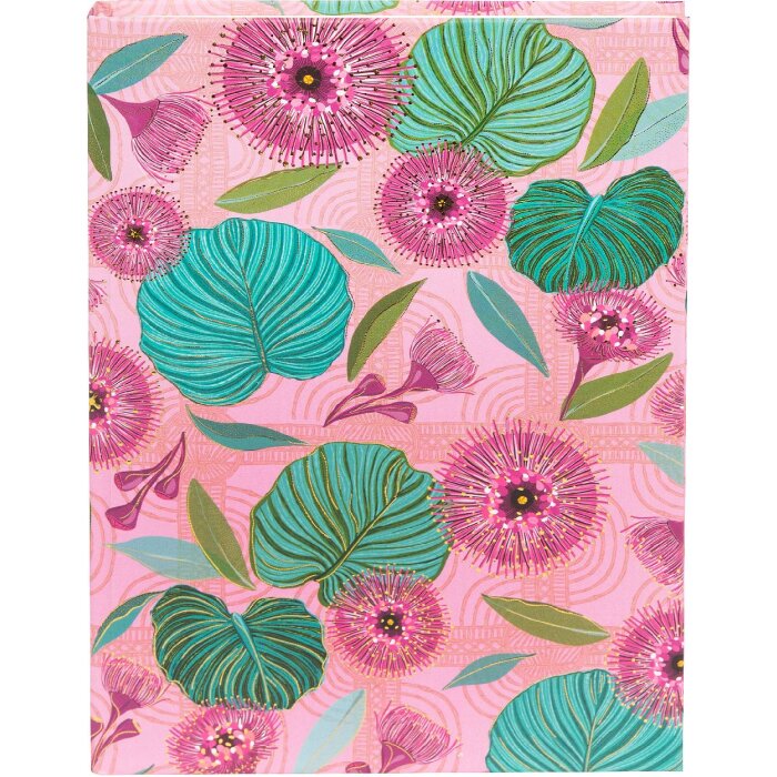 Goldbuch Notitieboek Tropical Leaves roze 15x22 cm