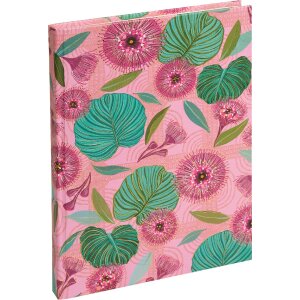 Goldbuch Notitieboek Tropical Leaves roze 15x22 cm