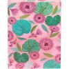 Goldbuch Notitieboek Tropical Leaves roze 15x22 cm