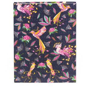 Goldbuch Tropical Birds Blue Notitieboek 15x22 cm