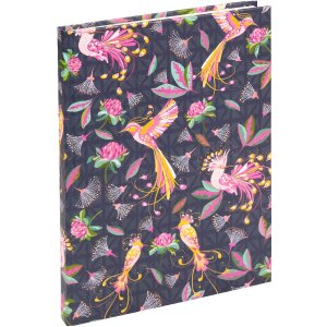Goldbuch Tropical Birds Blue Notitieboek 15x22 cm