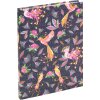 Goldbuch Tropical Birds Blue Notitieboek 15x22 cm