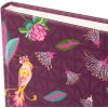 Goldbuch Notitieboek Tropical Birds pruim 15x22 cm
