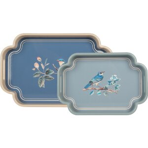Clayre & Eef 6H2459 Decoratieve Plateauset 2 46x30x5...