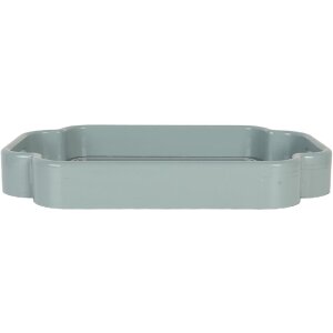Clayre & Eef 6H2459 Decoratieve Plateauset 2 46x30x5 / 35x24x5 cm
