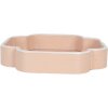 Clayre & Eef 6H2461 Decoratieve Dienbladset 2 Beige Roze 30x30/24x24 cm