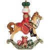 Clayre & Eef 6PR5768 Decoratieve Notenkraker op Schommelpaard 24x8x31 cm