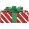 Clayre & Eef 6PR5772 Kandelaar 13x9x7 cm Rood en Groen