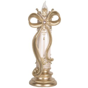 Clayre & Eef 6PR5777 Decoratieve LED-kaars 13x12x34 cm