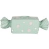 Clayre & Eef 6PR5778BL Kandelaar 14x6x4 cm Blauw en Wit