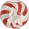 Clayre & Eef 6PR5778R Kandelaar 14x7x6 cm Rood Wit