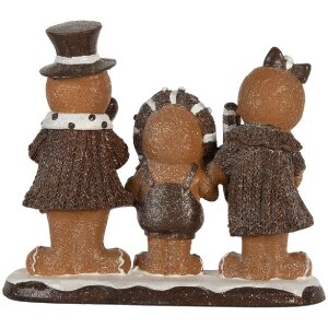Clayre & Eef 6PR5855 Decoratie Peperkoekmannetje 20x7x17 cm